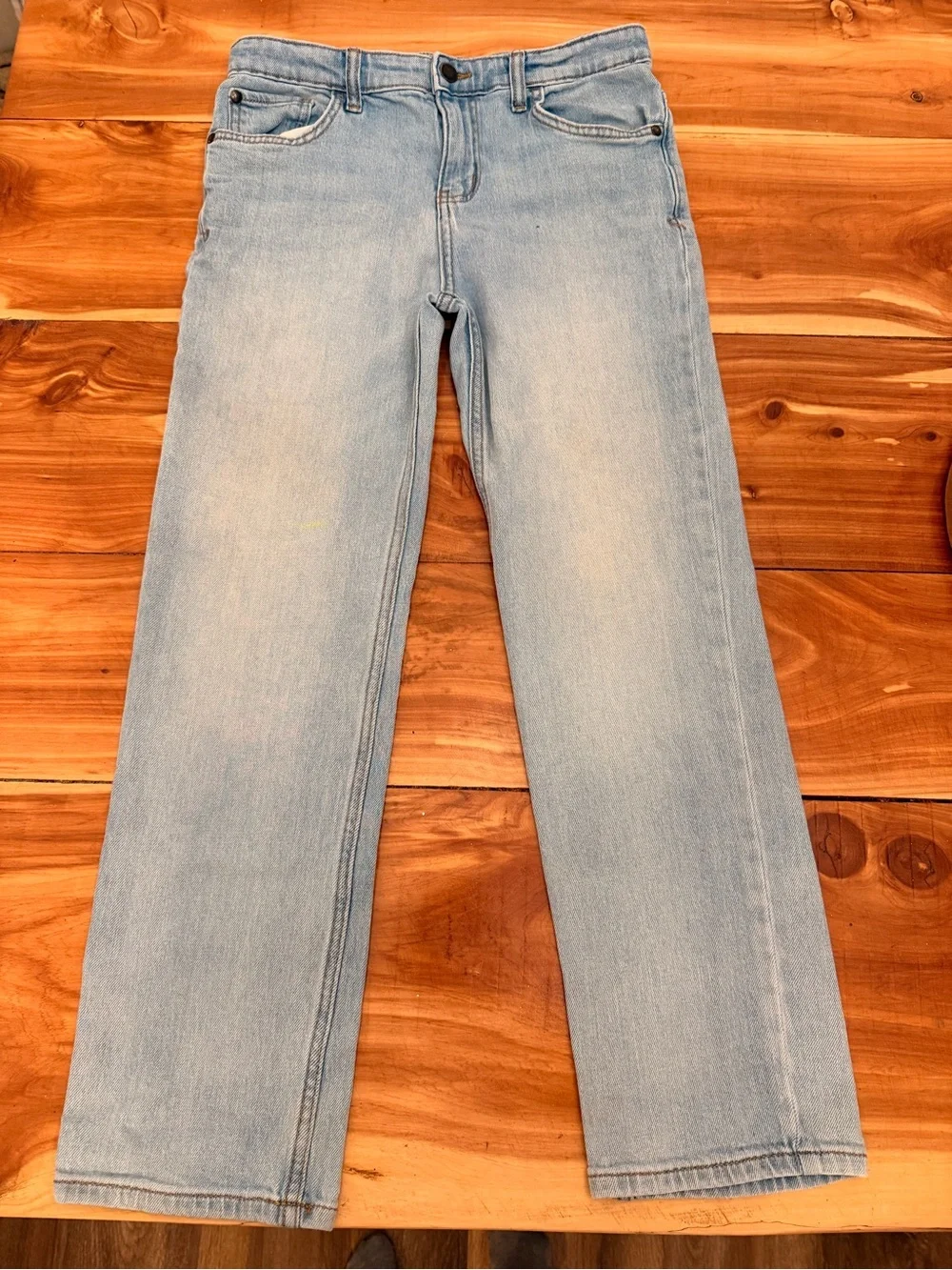 Boys Lot of 3, Jeans and Long sleeve tan Shirt, NWT Cat and Jack 14/16